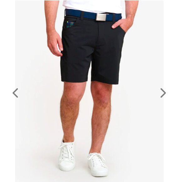 NWOT William Murray Classic Men's Golf Shorts - BlackSize 34